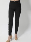 High waisted black trousers
