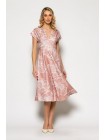 Cloche patterned dress